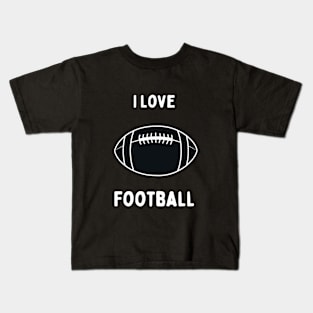 Fun Footbal design Kids T-Shirt